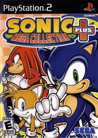 PS2 - Sonic Mega Collection Plus Box Art Front