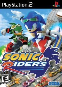 PS2 - Sonic Riders Box Art Front
