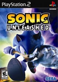 PS2 - Sonic Unleashed Box Art Front