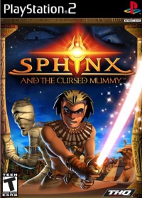 PS2 - Sphinx and the Cursed Mummy Box Art Front