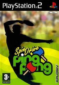 PS2 - SpinDrive Ping Pong Box Art Front