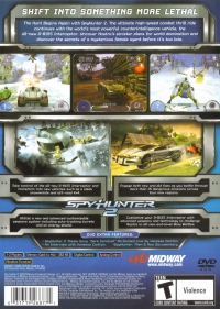 PS2 - Spy Hunter 2 Box Art Back