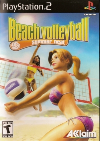 PS2 - Summer Heat Beach Volleyball Box Art Front