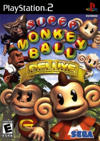 PS2 - Super Monkey Ball Deluxe Box Art Front