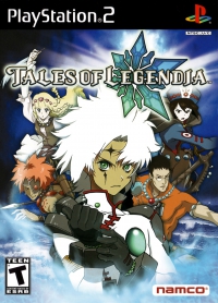 PS2 - Tales of Legendia Box Art Front