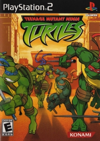 PS2 - Teenage Mutant Ninja Turtles Box Art Front