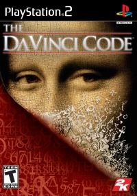 PS2 - The Da Vinci Code Box Art Front