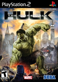 PS2 - The Incredible Hulk Box Art Front