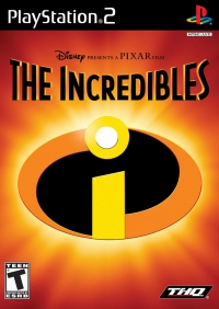 PS2 - The Incredibles Box Art Front