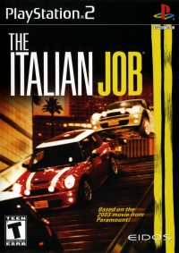 PS2 - The Italian Job Box Art Front