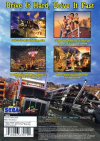 PS2 - The King of Route 66 Box Art Back