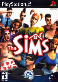 PS2 - The Sims Box Art Front