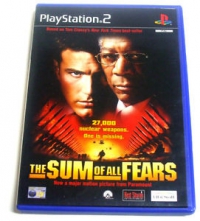 PS2 - The Sum Of All Fears Box Art Front