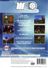 PS2 - This is Football 2002 Box Art Back