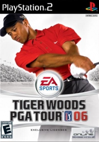 PS2 - Tiger Woods PGA Tour 06 Box Art Front