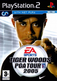 PS2 - Tiger Woods PGA Tour 2005 Box Art Front