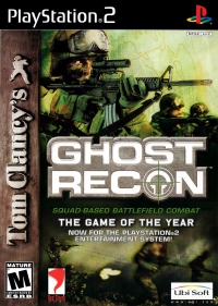 PS2 - Tom Clancy's Ghost Recon Box Art Front