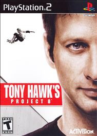 PS2 - Tony Hawk's Project 8 Box Art Front