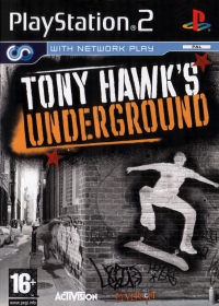 PS2 - Tony Hawk's Underground Box Art Front