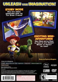 PS2 - Toy Story 3 Box Art Back