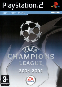 PS2 - UEFA Champions League 2004 2005 Box Art Front