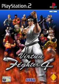 PS2 - Virtua Fighter 4 Box Art Front