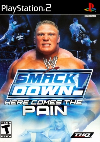 PS2 - WWE Smackdown Here Comes the Pain Box Art Front