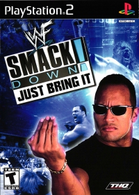 PS2 - WWF SmackDown Just Bring It Box Art Front