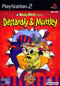 PS2 - Wacky Races Starring Dastardly and Muttley Box Art Front