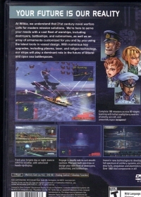 PS2 - Warship Gunner 2 Box Art Back