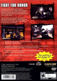 PS2 - Way of the Samurai 2 Box Art Back