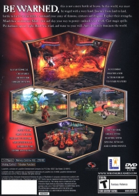 PS2 - Wrath Unleashed Box Art Back
