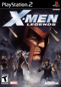 PS2 - X Men Legends Box Art Front