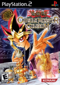 PS2 - Yu Gi Oh Capsule Monster Coliseum Box Art Front