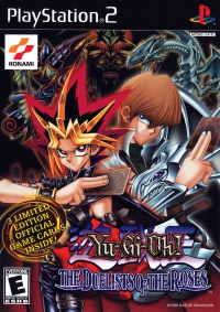 PS2 - Yu Gi Oh Duelists of the Roses Box Art Front