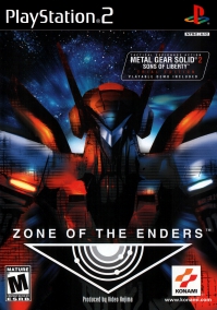 PS2 - Zone of the Enders Box Art Front