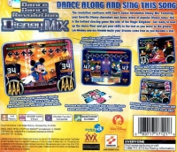 PSX - Dance Dance Revolution Disney Mix Box Art Back
