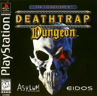 PSX - Deathtrap Dungeon Box Art Front