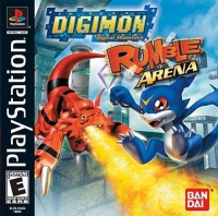PSX - Digimon Rumble Arena Box Art Front
