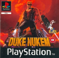 PSX - Duke Nukem 3D Box Art Front