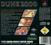 PSX - Dune 2000 Box Art Back