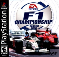 PSX - F1 Championship Season 2000 Box Art Front