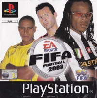 PSX - FIFA Soccer 2003 Box Art Front