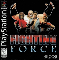 PSX - Fighting Force Box Art Front