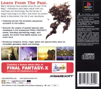 PSX - Final Fantasy VI Box Art Back