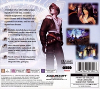 PSX - Final Fantasy VIII Box Art Back