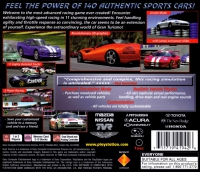 PSX - Gran Turismo Box Art Back