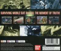 PSX - Gundam Battle Assault Box Art Back