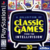 PSX - Intellivision Classic Games Box Art Front