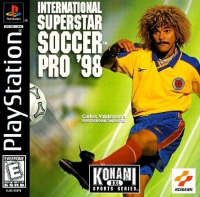 PSX - International Superstar Soccer Pro '98 Box Art Front